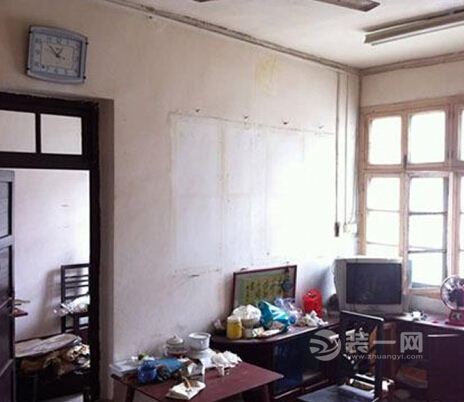 济南旧房改造装修前效果图